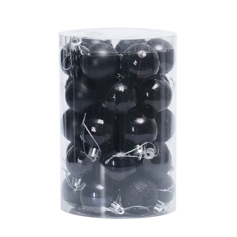 34 Piece Premium Christmas Baubles – 6cm Green Ornaments