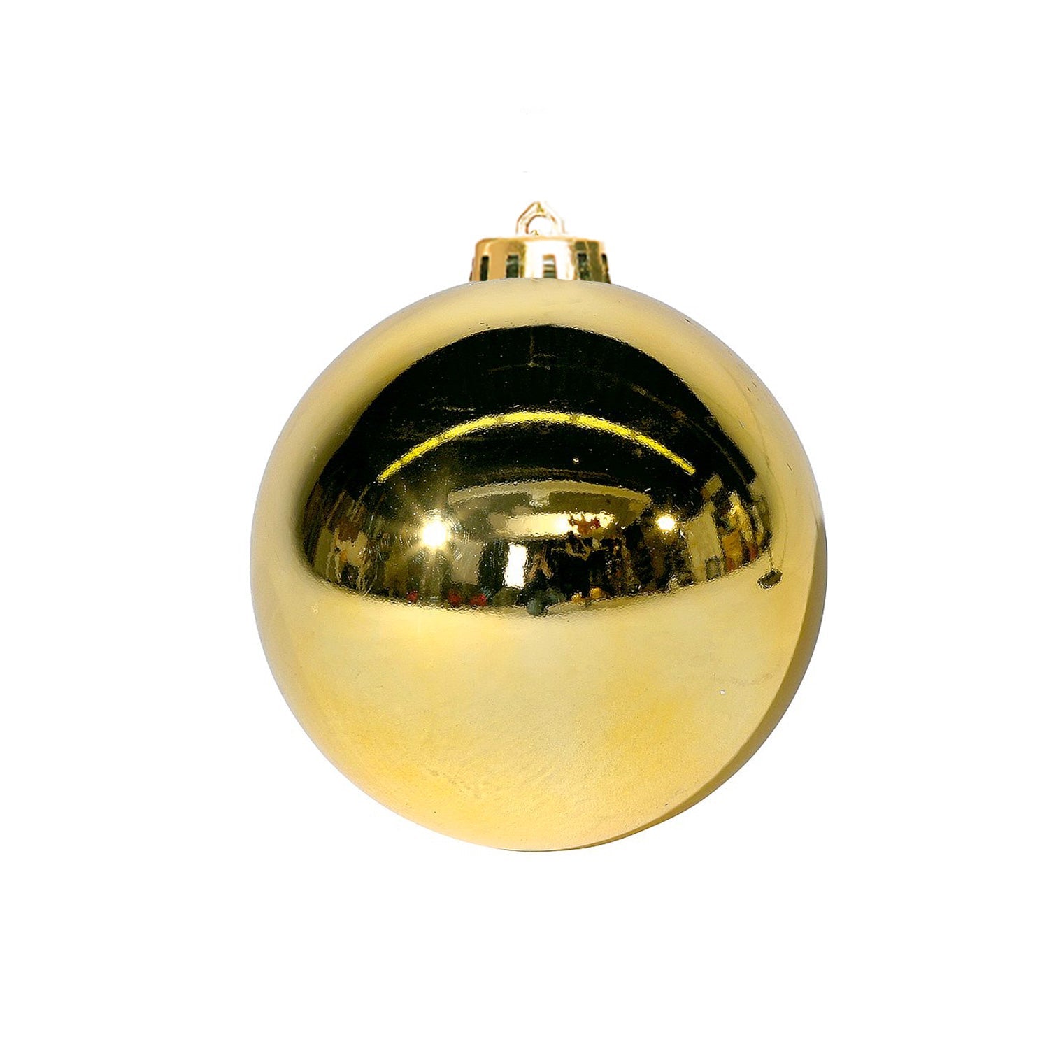 Single Hanging Christmas Bauble – 12cm Glossy Ornament