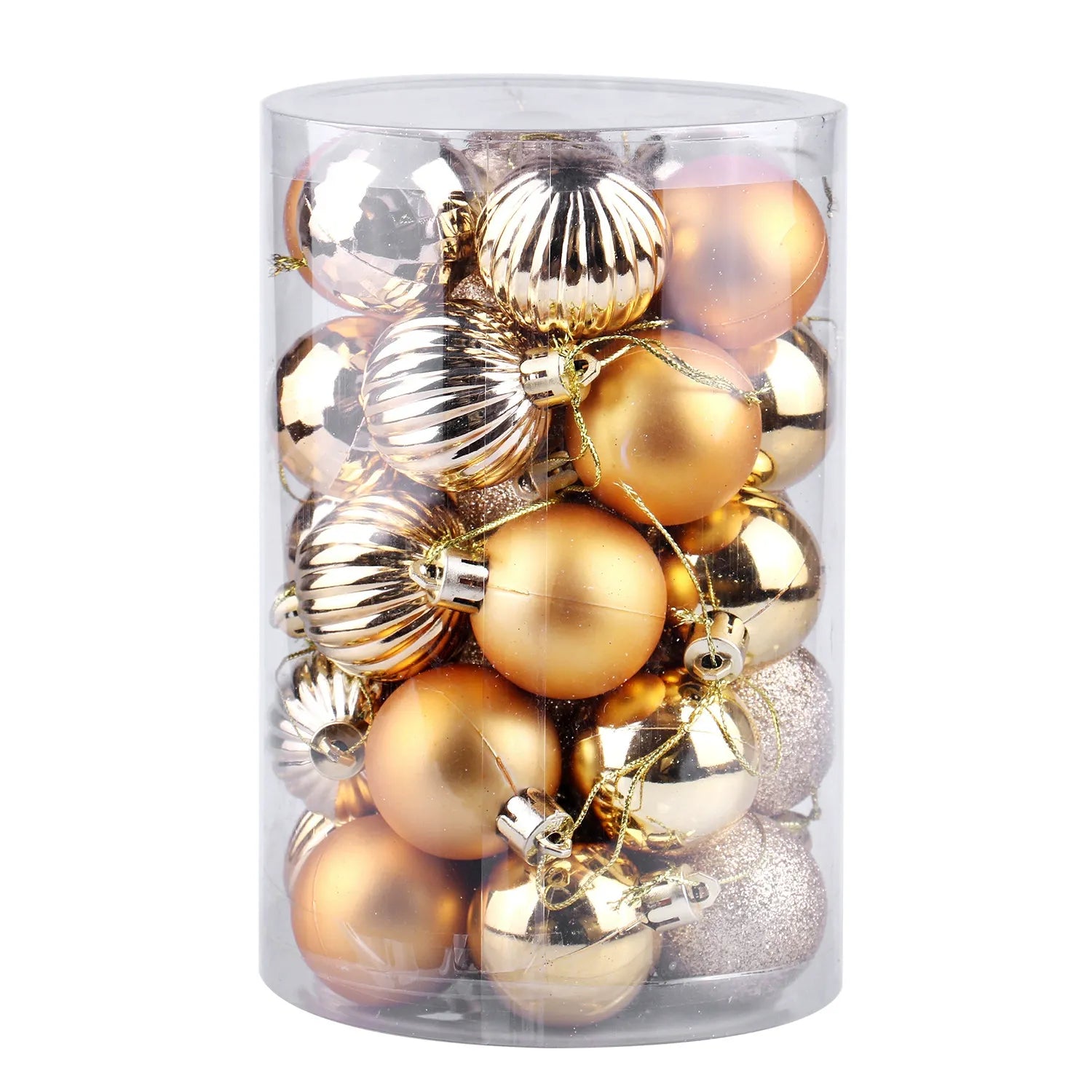 34 Piece Premium Christmas Baubles – 6cm Green Ornaments