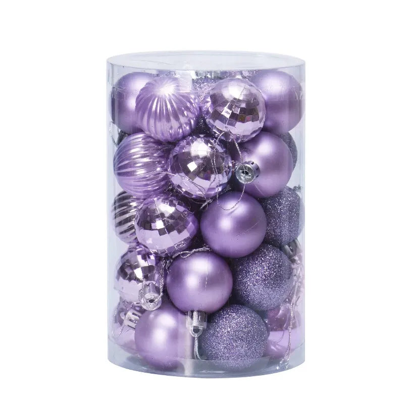 34 Piece Premium Christmas Baubles – 6cm Green Ornaments